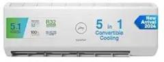 Godrej 1 Ton 5 Star EI 12IINV5R32 WWR Heavy Duty Cooling At 52 Deg Celcius 2024 Model, 5 in 1 Convertible Cooling, Inverter Split AC (Copper, White)