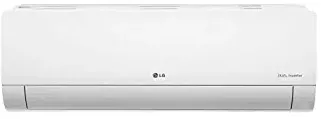 Lg 1.5 Ton 4 Star KS H18DNYD.ANLG Hot & Cold Split Inverter AC (Copper, White)