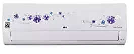 Lg 1.5 Ton 5 Star Copper Floral Convertible 4 in 1 Cooling Inverter Split AC (White)