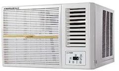 Lloyd 1.5 Ton 4 Star GLW18C4YWGEW 2023 Model Fixed Speed Window AC (Copper, White with Golden Deco Strip)