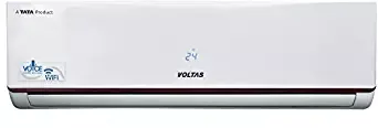 Voltas 1.5 Ton 3 Star Copper 183 WZJ White Wi Fi Works With Alexa Split AC