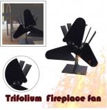 3 Blade Thermo Motive Fireplace Fan Heating Furnace Heat Powered Stove Fan