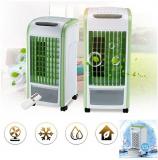 4 In 1 Air Cooler Green With Remote Control Fan Humidifier And Air Freshener