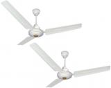 Activa 1200 Mm 5 Star Apsra Ceiling Fan White Pack Of Two