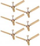 Activa 1200 Mm 5 Star Galaxy 1 Anti Dust Ceiling Fan Golden Beige Pack Of Six