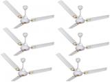 ACTIVA 48 5 Star APSRA DECO Ceiling Fan White Pack Of Six