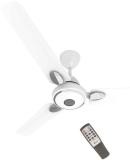 Atomberg Efficio+ 1400mm BLDC Motor Energy Saving Anti Dust Ceiling Fan With Remote Control | Pearl White