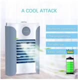 FM BT USB Charging Portable Multi Function Air Conditioner Fan Home Refrigerator