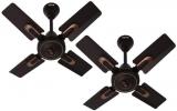 GESTOR 600 MARCUS PACK OF 2 Ceiling Fan Brown