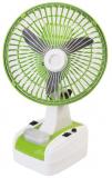 Globex 400 Rechargeable TableFan Green