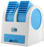 Goodkin Mini Portable Dual Bladeless Small Air Conditioner Water Air Cooler Powered By USB & Battery