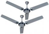 LONGWAY 1200mm STARLITE DLX Anti Dust Ceiling Fan Silver Blue