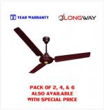 LONGWAY 1200 Star Anti Dust Ceiling Fan Brown