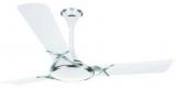 Luminous 1200 Deltoid Silky White Ceiling Fan White