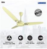 Luminous 1200 Jetta Ceiling Fan Ivory