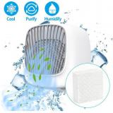 Mini Portable Air Conditioning Fan Household Refrigerator Desktop Cooler In Dorm