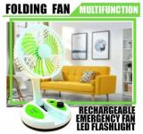 RIPICHI RECHARGEABLE FOLDING TABLE FAN MULTICOLOR