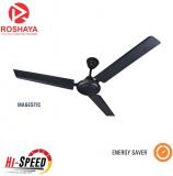 Roshaya 1200 Majestic Ceiling Fan Black