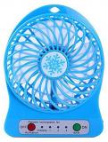 SELECTOKART 175 Mini Portable Super Mini Usb Fan Black TableFan Blue