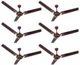 Activa 1200 Mm 5 Star Galaxy Deco Ceiling Fan Brown Pack Of Six