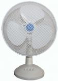 Electrical 3 Speed Oscillating Desk Top Fan, 12 Inch, White