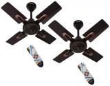 GESTOR 600 MAECUS PACK OF 2 Ceiling Fan Brown