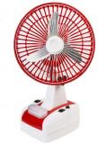 LOF 230 GL Chargetablefan 03 TableFan Red