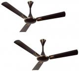 Luminous 1200 Audie Pack Of 2 Ceiling Fan Brown