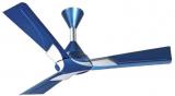 Orient 1200 Wendy CeilingFan Azure Blue Silver