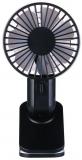 Protable Double Turn Leaves Fan Electric Fan USB Table Stand Fan 2 Speed Wind