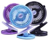 Rechargeable 175 New Mini Fan TableFan Multicolor