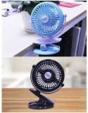 RIPICHI NEW RECHARGEABLE FOLDING TABLE FAN MULTICOLOR