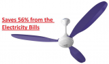 Superfan 1200 Super X1 1200mm Ceiling Fan Purple