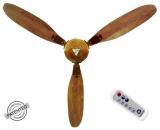 Superfan 1200 Super X1 Treeze Light Teak Ceiling Fan Earth Brown