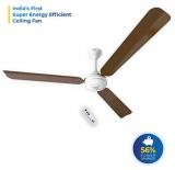 Superfan 1400 Super V1 Ceiling Fan Brown