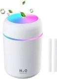 Bletilla Cool Mist Air Humidifier With Color Change For Car, Office, Babies For Home Portable Room Air Purifier