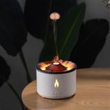 Divasense Aromatherapy Oil Diffusers Air Diffuser/Humidifier, 2Mist Flame And Volcano Portable Room Air Purifier