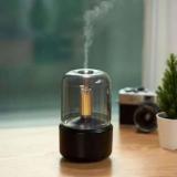 Donda 2 In 1 Table Lamp And Air Humidifier Aromatherapy, Candlelight Portable Room Air Purifier