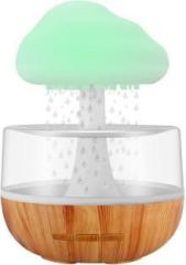 Donda Rain Cloud Humidifier Water Drip, Cute Raining Cloud Night Light Portable Room Air Purifier