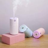 Evrum Air Purifier Cool Mist Small Volcano Humidifier, Warm Fire Night Light For Room Portable Room Air Purifier