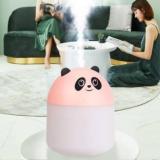 Gustave Humidifier For Room Moisture 7 LED Lights Air Humidifier For Bedroom 250ML Portable Room Air Purifier