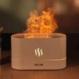 House Of Quirk Aroma Diffuser With Flame Effect 2 Mode Adjustable Mist Room Air Purifier