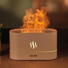 House Of Quirk Aroma Diffuser With Flame Effect 2 Mode Adjustable Mist Room Air Purifier