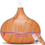 Infaaq Wooden Air Humidifier Diffuser For Relaxation And Wellness Use For Bed Room Portable Room Air Purifier