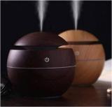 Makd PE ROUND SHAPE HUMIDIFIER BROWN T35 Portable Room Air Purifier