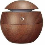 Makd PE ROUND SHAPE HUMIDIFIER BROWN T37 Portable Room Air Purifier