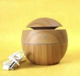 Makd PE ROUND SHAPE HUMIDIFIER WOODEN L32 Portable Room Air Purifier