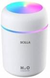 Scilla White Humidifiers With Colorful Light For Room, Bedroom, Office, Car Portable Room Air Purifier