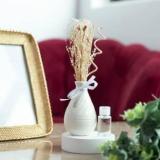 The June Shop Elusive Vase Pampas Reed Diffuser Natural Fragrance For Charming Rose Portable Room Air Purifier