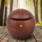 Tortoise Zone Air Freshener Mini Wooden Finish Humidifier With LED Night Light Portable Room Air Purifier